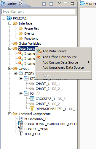 Lumira Designer Data Source
