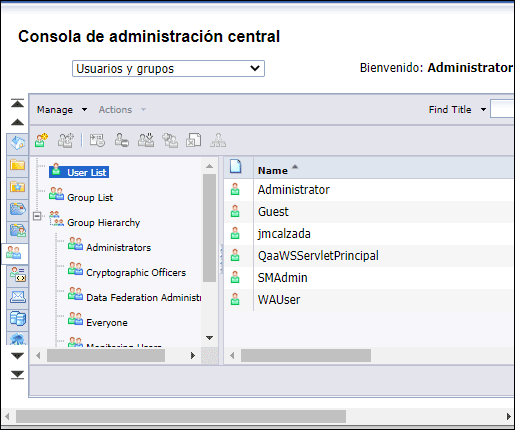 Usuario WAUser del Asistente de Flujo de Trabajo